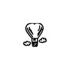 Hot Air Balloon / 2×1cm