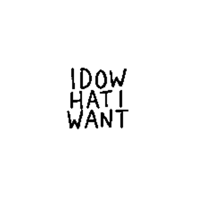 Doodle I Do What I Want Temporary Tattoo