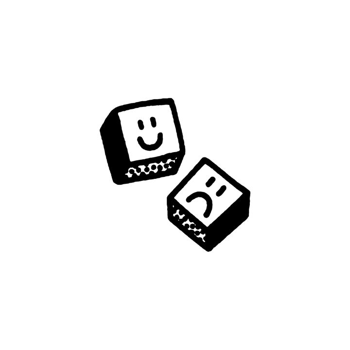 Minimal padlock temporary tattoo design