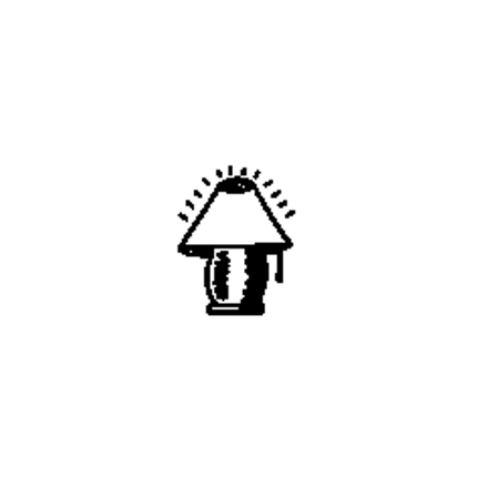 Doodle Table Lamp Temporary Tattoo