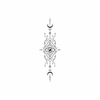 Eclipse Eye Circuit Finger / 2×1cm