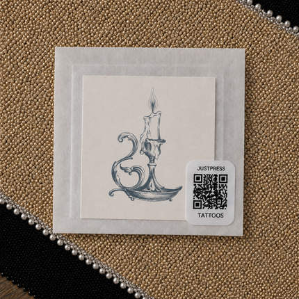 Eyeball Cherries Temporary Tattoo - JUST PRESS physical product image