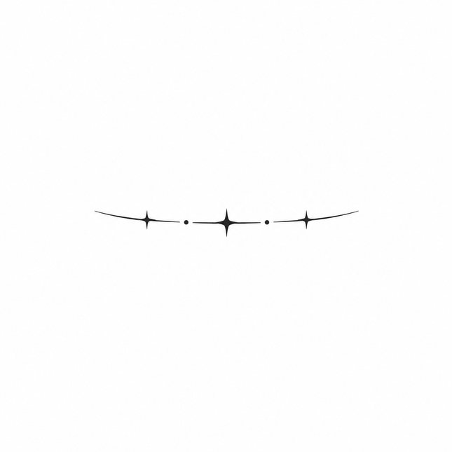 Mini Star Band Temporary Tattoo - JUST PRESS