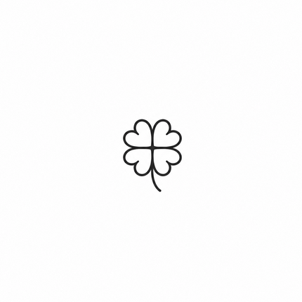 Lucky Clover Temporary Tattoo - JUST PRESS