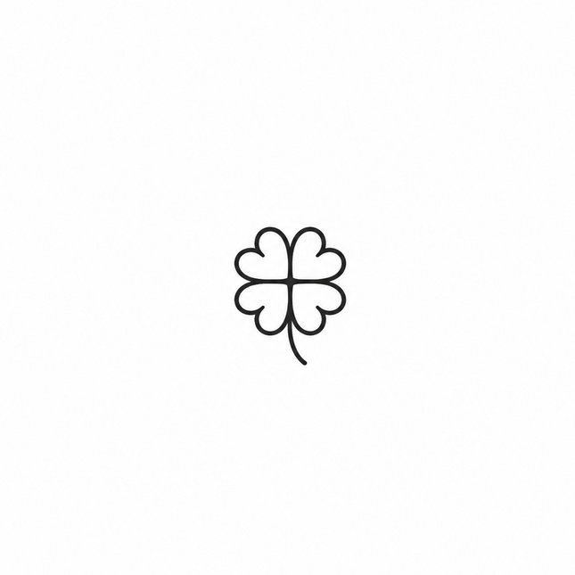 Lucky Clover Temporary Tattoo - JUST PRESS
