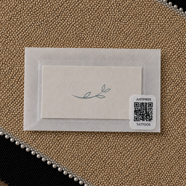 Dainty Leaf Wrap Physical Packaging - JUST PRESS