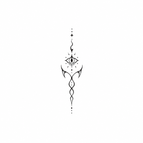 Mystic Eye Sigil Finger / 2×1cm
