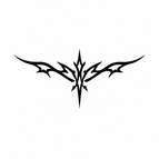 Tribal Wing Sigil / 2×1cm