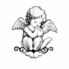 Praying Cherub / 3×3cm