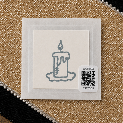 Sprinkle Donut Temporary Tattoo - JUST PRESS physical product image