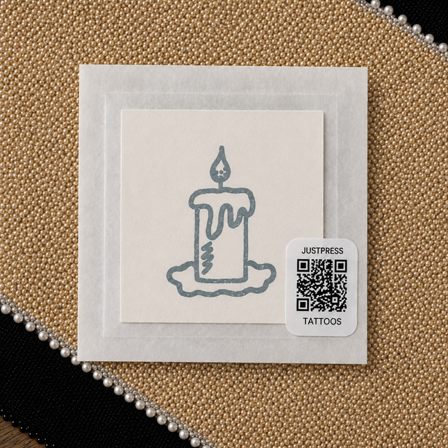Sprinkle Donut Temporary Tattoo - JUST PRESS physical product image