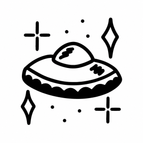 UFO Sparkle / 3x3cm