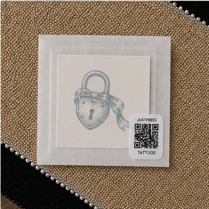 Heart Lock Physical Packaging - JUST PRESS