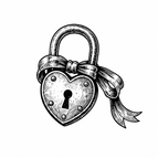 Heart Lock / 3×3cm