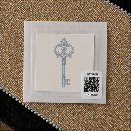 Ornate Key Physical Packaging - JUST PRESS