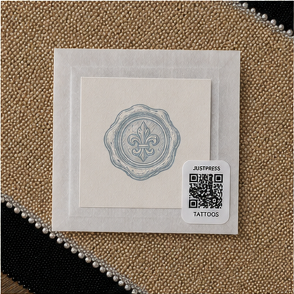 Wax Seal Fleur Physical Packaging - JUST PRESS