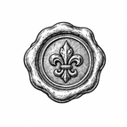 Wax Seal Fleur / 3×3cm