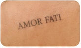 Custom text tattoo fading after up to two weeks