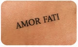 Custom text tattoo after 48 hours